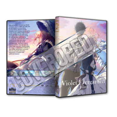 Violet Evergarden The Movie - 2020 Türkçe Dvd Cover Tasarımı